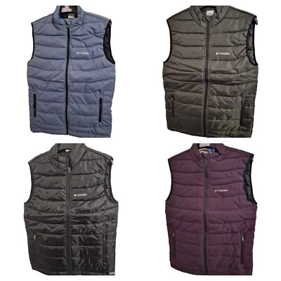 Columbia Herren Weste Jacke Omni-Heat Reißverschluss wattiert Bodywarmer UVP 85€ NEU