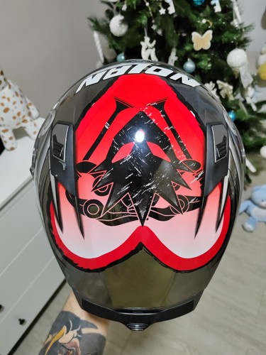 Casco integrale moto Nolan X-803 Replica Melandri TG M come nuovo igienizzato - Foto 10 di 18