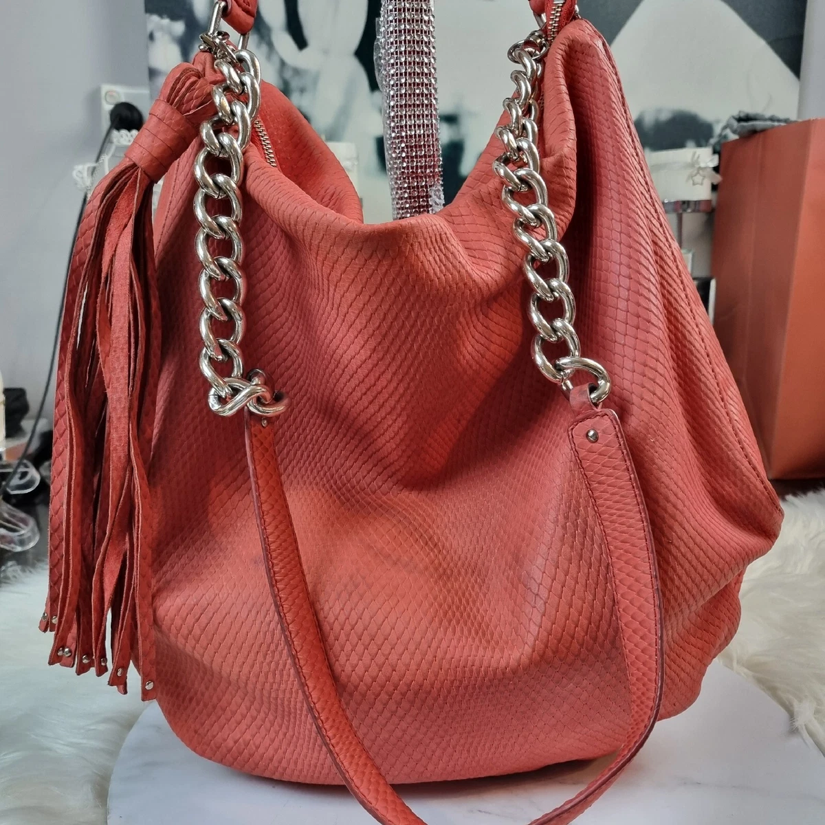 Oroton snakeskin bag clearance