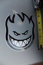 Spitfire Skateboard Wheels Grey Black Fire Z4 Original Skateboarding STICKER