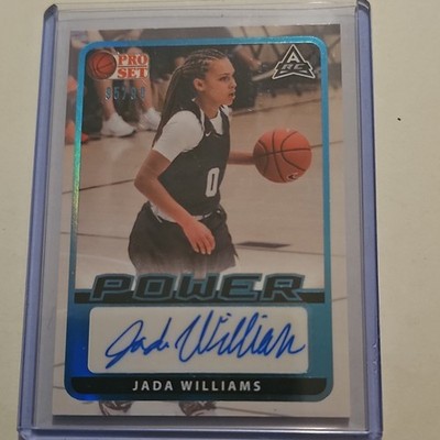 Rare Leaf Pro Set Power Platinum Auto Rookie Jada Williams /99 BA-JW2 Basketball