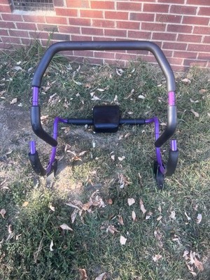 AB ROLLER PLUS PURPLE CRUNCH ROCKER ABDOMINAL EXERCISE ORIGINAL VINTAGE ...