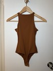 SKIMS Fits Everybody High Neck Bodysuit | Bronze | XXS — photo 2