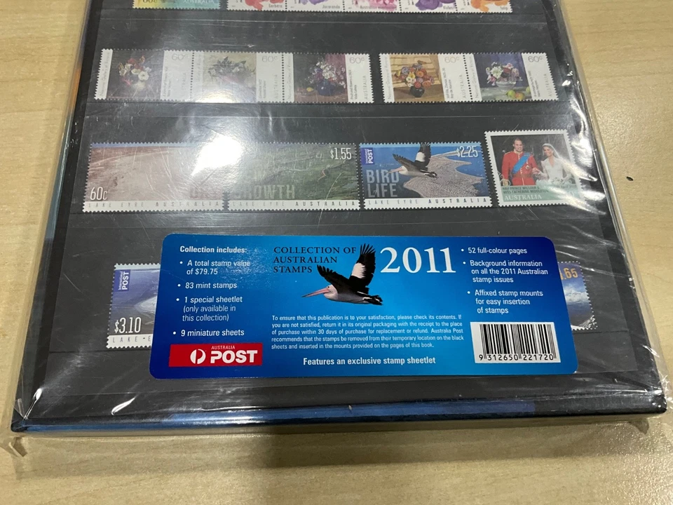 Australia 2011 Como Nuevo MNH Juegos Completos MS Deluxe Coleccionistas Año Pack Foto 3 de 3