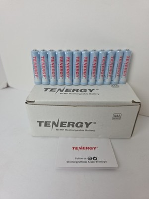 Tenergy PREMIUM Rechargeable AAA (60) Pack NiMH Batteries 2500mAh 1000mAh 1.2V