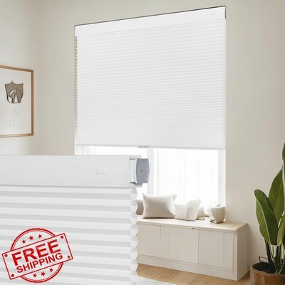 SEEYE White Light Filtering Cordless Cellular Shades 46''W x 64''H
