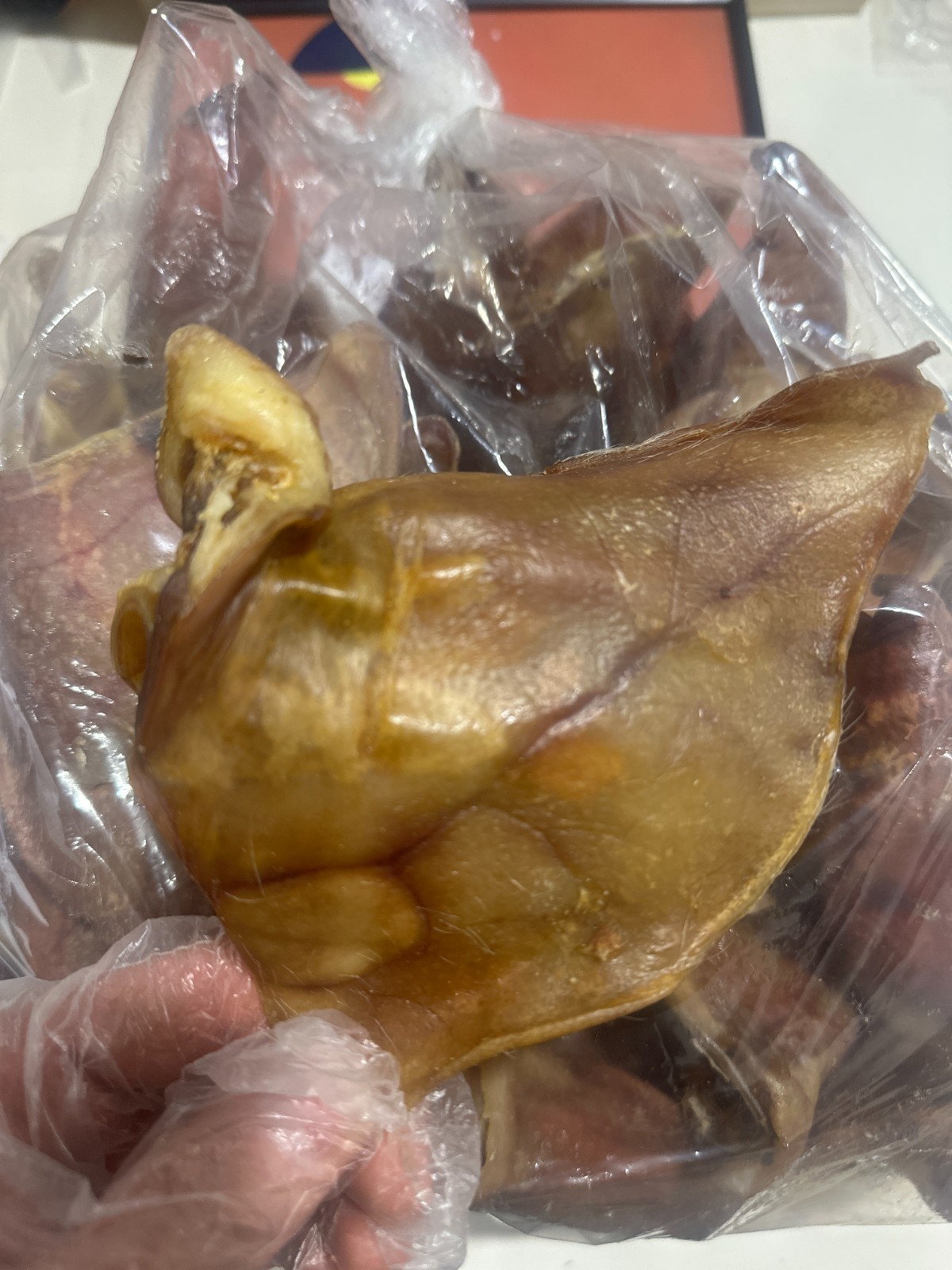 Large Whole Pig Ears Dog Chews 50 Pack Australian Dried Natural Pork — image 3