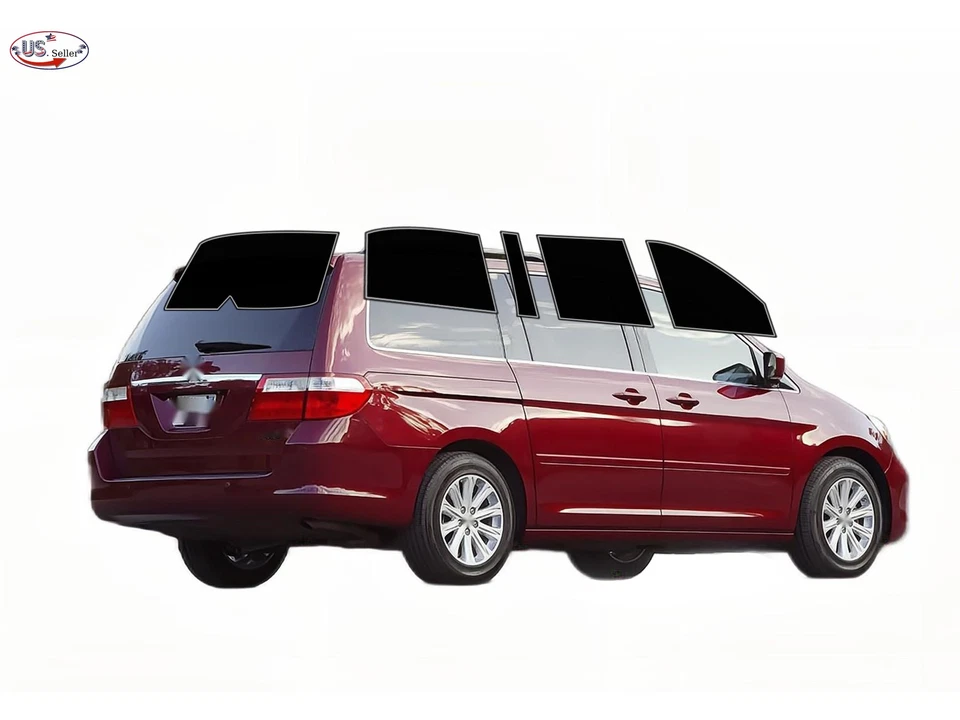 Kit de película de tinte de ventana de 2 capas precortada personalizada computarizada para TODOS Honda Odyssey Foto 3 de 4