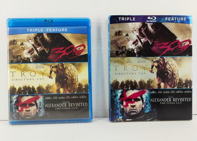 #ad 300 Troy Director#x27;s Cut Alexander Revisited: The Final Cut Blu ray New $16.47