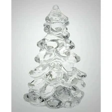 Small  Christmas Tree - Crystal - Mosser Glass, USA