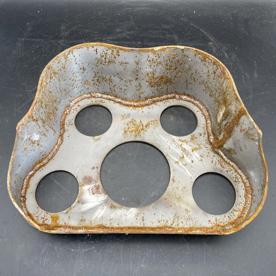 Vintage Hot Rod Race Car Gauge Panel Instrument Cluster Rat Rod Custom Steel - Image 2 of 4