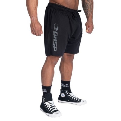 GASP Original Dynamic Short Black-Grey kurze Herren Sporthose Bodybuilding