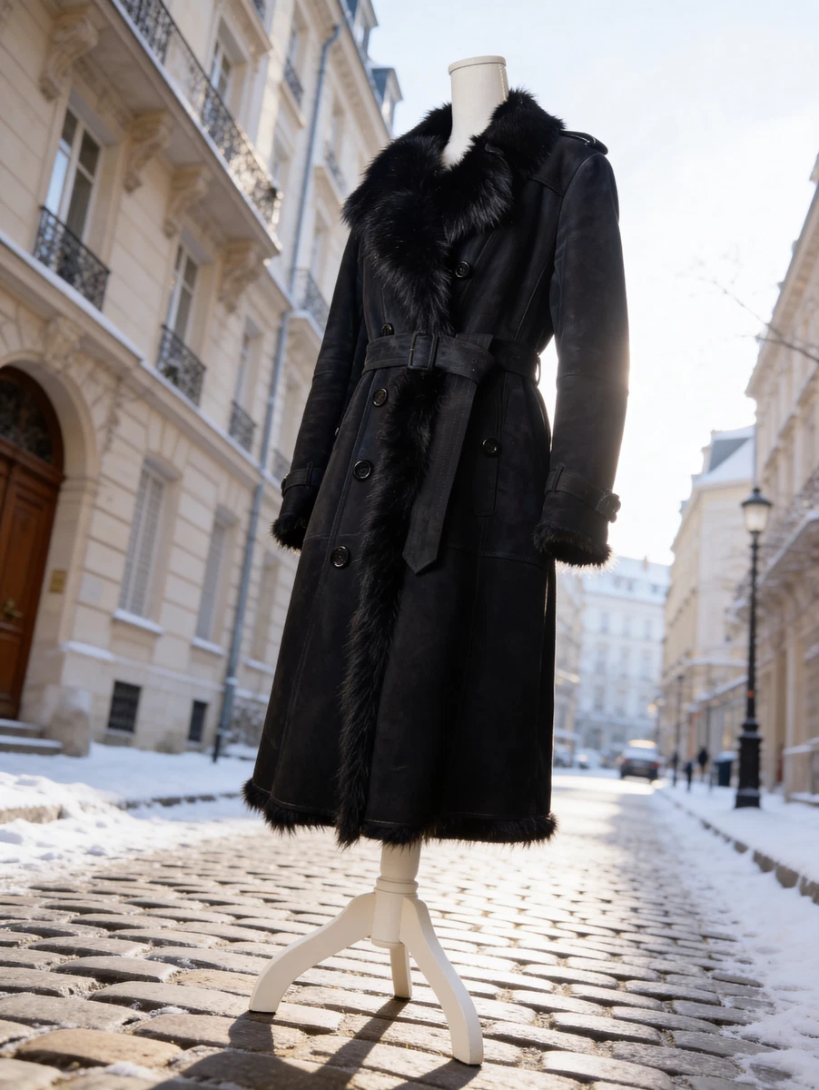 Burberry London Black Trench Coats Coats, Jackets & Vests for