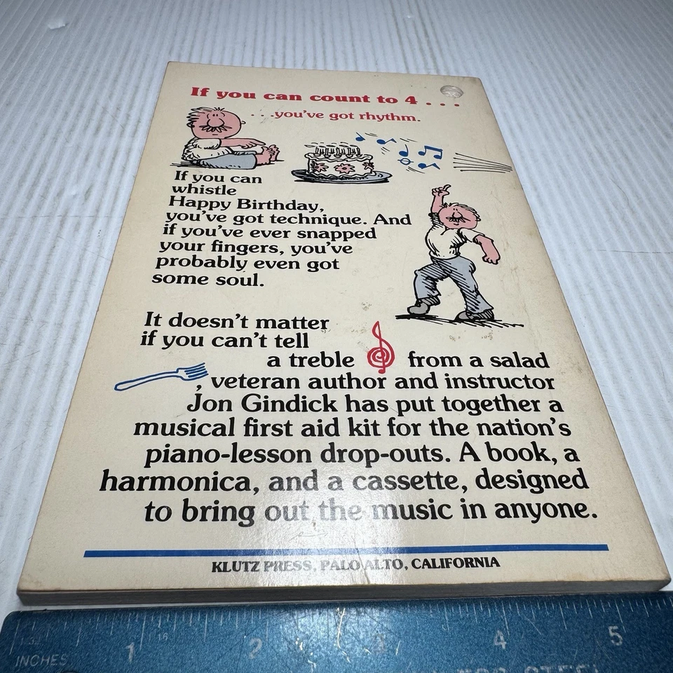 Country and Blues Harmonica for the Musically Hopeless/Harmonica & Cassette 1984 - Image 3 of 3