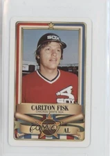 1982 Perma-Graphics/Topps Credit Cards All-Stars Carlton Fisk #150-ASA8203 HOF