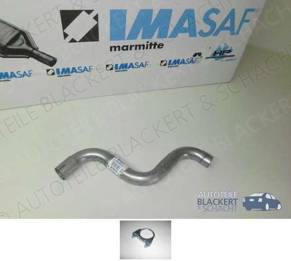 Imasaf Auspuff Endrohr für Volvo 140 + Kombi 164 240 + Kombi 260 + Coupe + Kombi-image