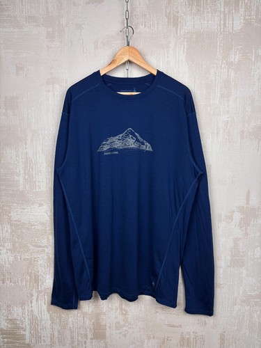 Smartwool Merino Wool Long Sleeve Top Base Layer Men's Size XXL - Picture 2 of 16