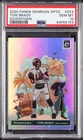 2020 PANINI DONRUSS OPTIC DOWNTOWN #DT4 TOM BRADY PSA 10