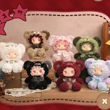 Lovely Emma Bear Alliance Series Vinyl Plush Doll Confirmed Blind Box Figure Toy