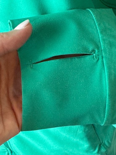 Lululemon Jacket Women 8 Kelly Green Mist Over Windbreaker Lightweight Outdoor - Picture 9 of 15