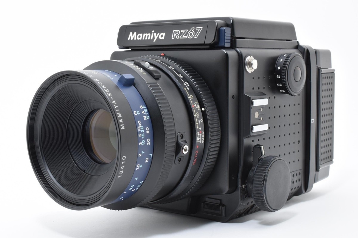 EXC+5 ] Mamiya RZ67 Pro Camera Macro Z 140mm f/4.5 w/ 120 FilmBack