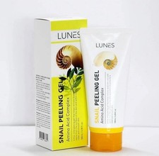 LUNES SNAIL PEELING GEL AMINO ACID COMPLEX HELPS REMOVE DEAD SKIN 6.08 FL OZ