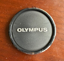 near MINT OLYMPUS Genuine Front Lens Cap 55mm Snap on for Vintage From JAPAN