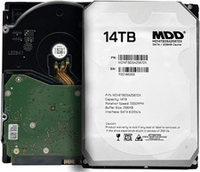 MDD 14TB 7200RPM SATA 6.0Gb/s 256MB Cache 7200RPM 3.5" Desktop Hard Drive