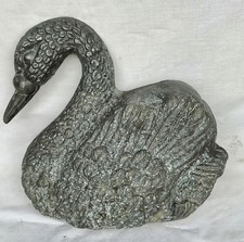 Ancienne Matrice Moule À Chocolat. Cygne. Décoration. Oiseau. Fonte D'aluminium 