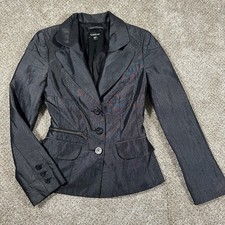 Bebe Black Blazer Jacket, Size 0