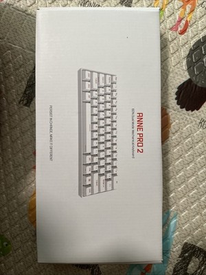 Anne Pro 2 Mechanical Keyboard 60% Dual Mode Programmable, Black