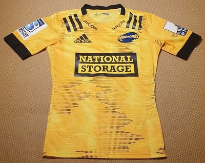 Adidas Wellington Hurricanes Super Rugby Home Shirt 2020 Herren Größe S Slim Trikot