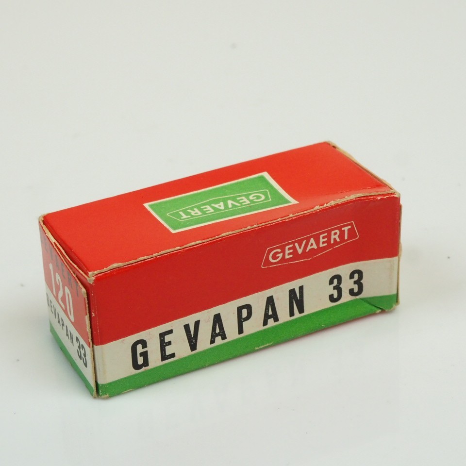 GEVAERT GEVAPAN 33 Film 120 Unused, exp. date 1964