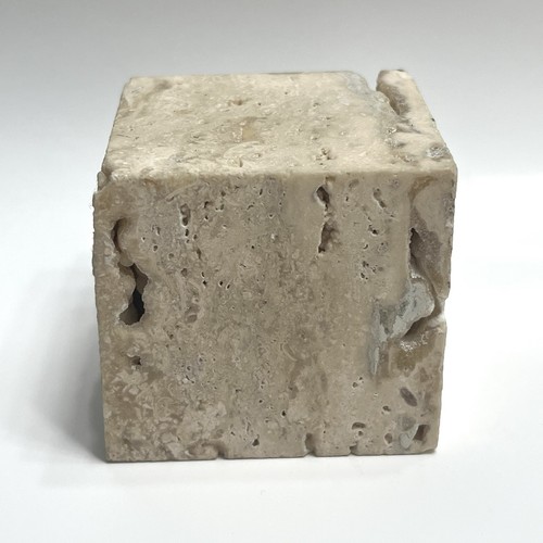 J. Paul Getty Center Los Angeles Relic of Original Stone Souvenir Paperweight - Picture 4 of 8