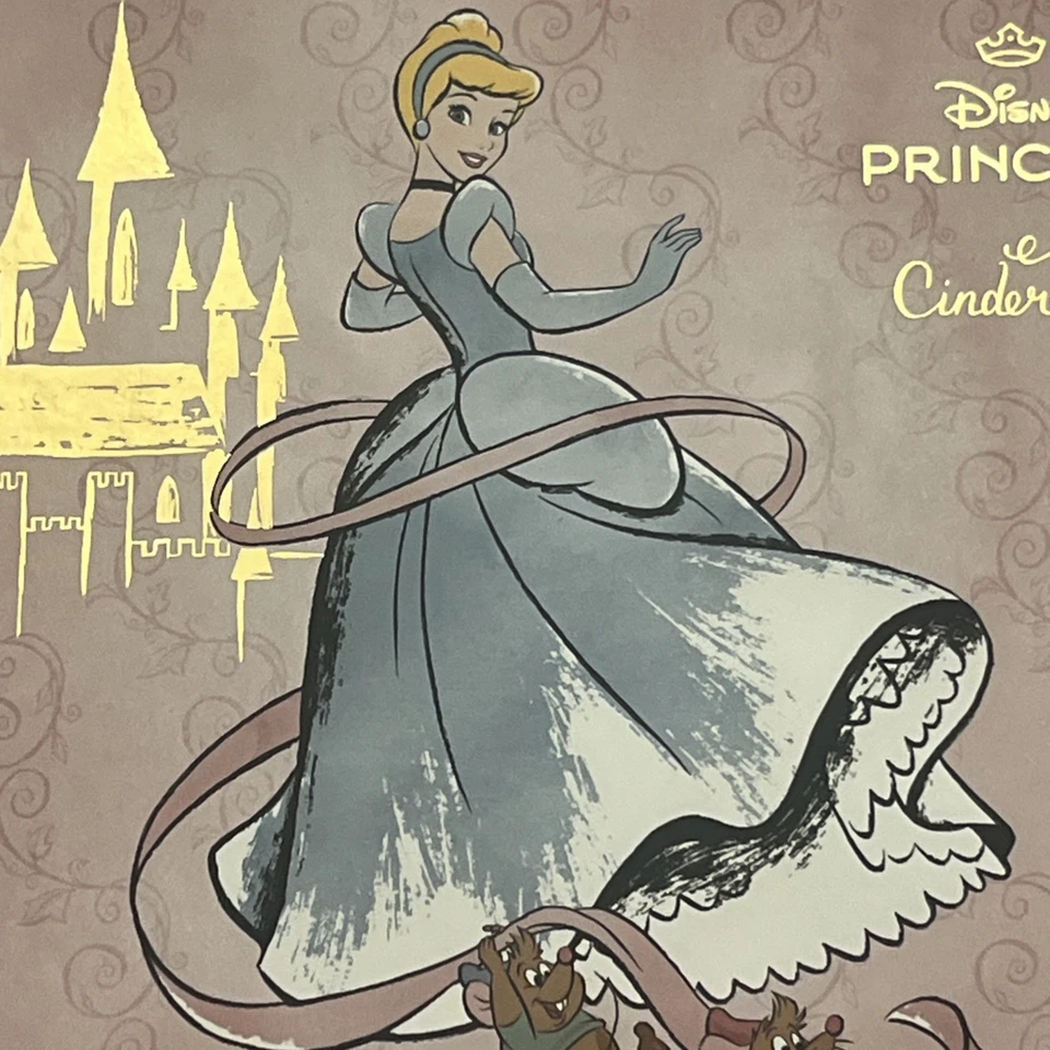 New Disney Princess CINDERELLA - 16 Color Eyeshadow Palette With Mirror - Image 2 of 4