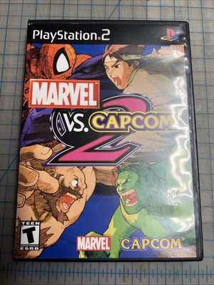 Marvel VS Capcom 2 (Sony PlayStation 2, 2002) PS2 Complete CIB Tested & Working