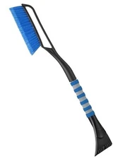 AstroAI 27" Snow Brush and Ice Scrapers for Car Windshield, Small Blue