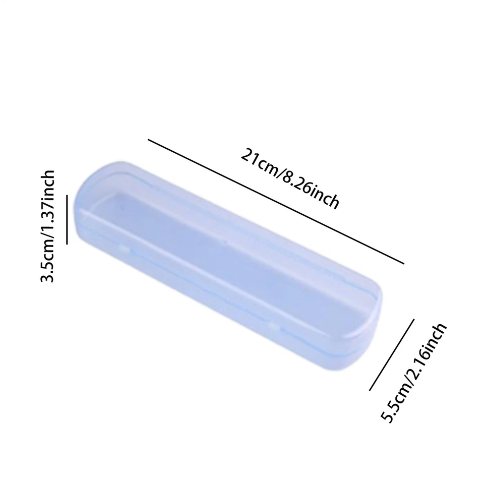 4 x Toothbrush Case Travel Cover ~ Plastic Holder, Family Pack, Brushes Holidays - Image 2 of 4