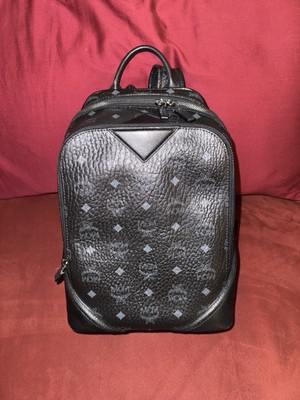 MCM DUKE VISETOS BACKPACK BLACK MEDIUM
