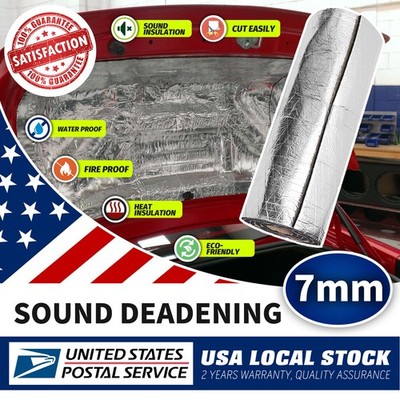 78''x39'' Sound Deadener Heat Shield Car Heat Insulation Noise Proof Deadening Mat