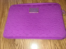 MARC BY MARC JACOBS NEOPRENE ZIP CASE, 13" X 9"