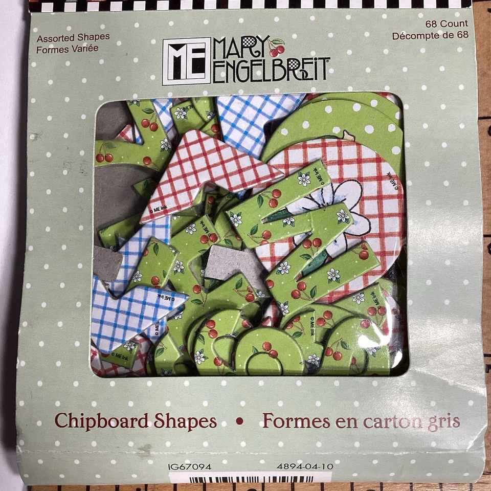 Mary Engelbreit Aglomerado (2010) Letras y Formas Sellado NUEVO Foto 3 de 4