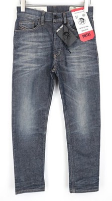 Diesel D-Eetar 084ZU Herren Jeans W27/L30 Slim Tapered Karotte Stretch Blau