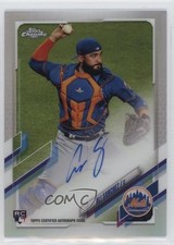 2021 Topps Chrome Rookie Auto Refractor 407/499 Ali Sanchez #RA-ALS Auto 11yw