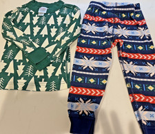 Hanna Andersson Boys 3T Mixed Winter Pajamas