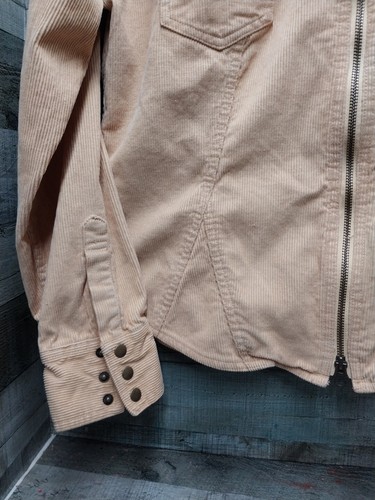 SCHÖNE Damenjacke Arizona mit Reißverschluss Cord gelb/gold Größe XL - Bild 2 von 5