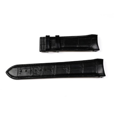 Leather strap black T610027446 watch Tissot Couturier Chronograph Quartz