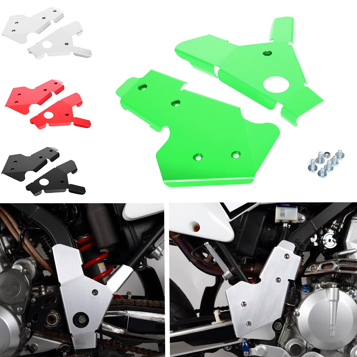 Side Frame Guard Cover Protection For KAWASAKI KLX250S/SF KLX250 D