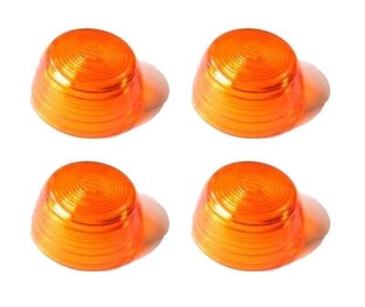 4x Blinkerglas für Honda CB 125 CJ 360 CL 250 CM CX CY XL Z