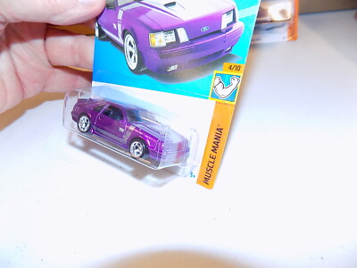 2022 Hot Wheels '84 Mustang SVO Super Treasure Hunt & Mainline '84